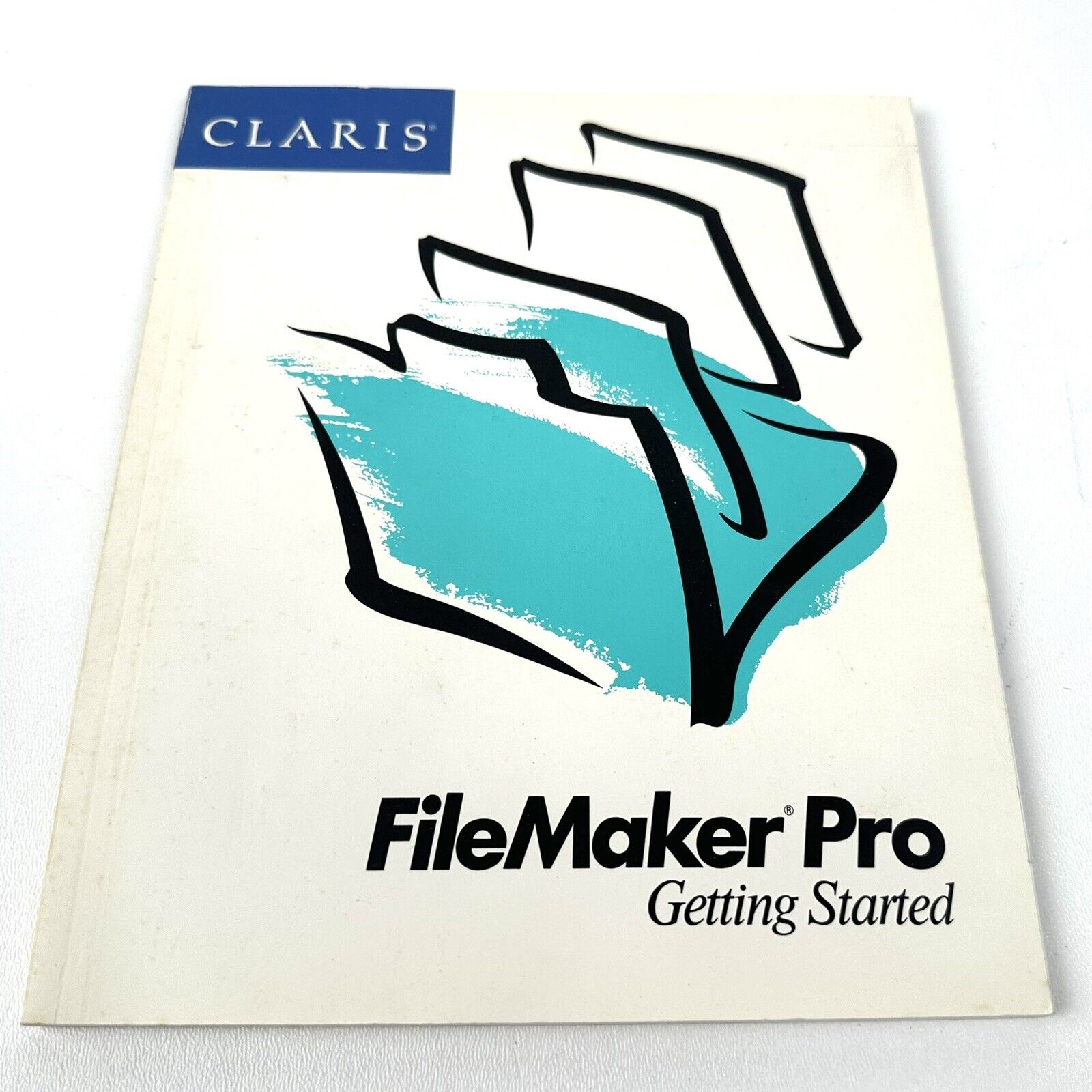 Claris FileMaker Pro Getting Started Guide For Apple Macintosh - Vintage 
