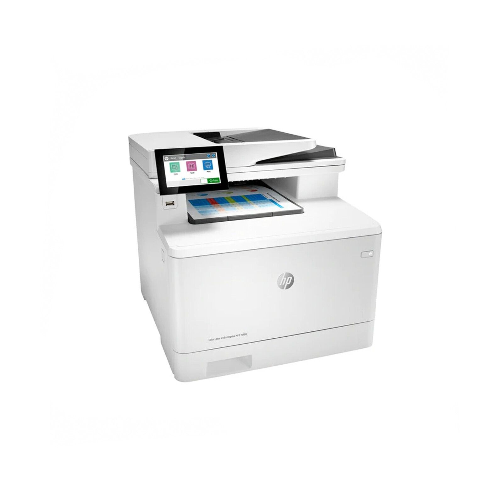 HP Color LaserJet Enterprise MFP M480f Laser Printer - 3QA55A - Brand New