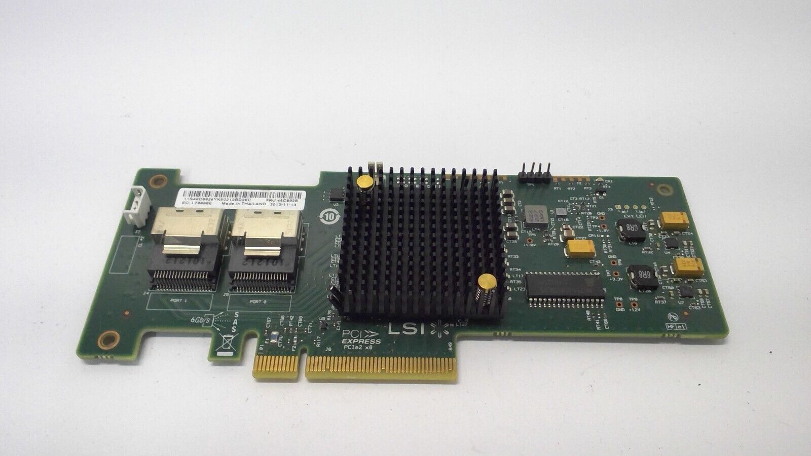 LSI MegaRAID 9223-8i IT Mode Flashed PCIe 6Gbps SAS/SATA HBA FreeNAS No Bracket