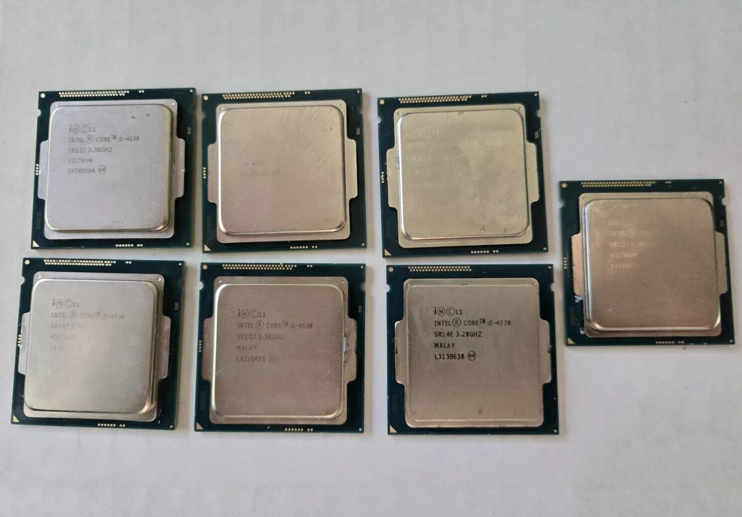 (LOT OF 7) Intel Core i5 - 4590 Desktop processors 