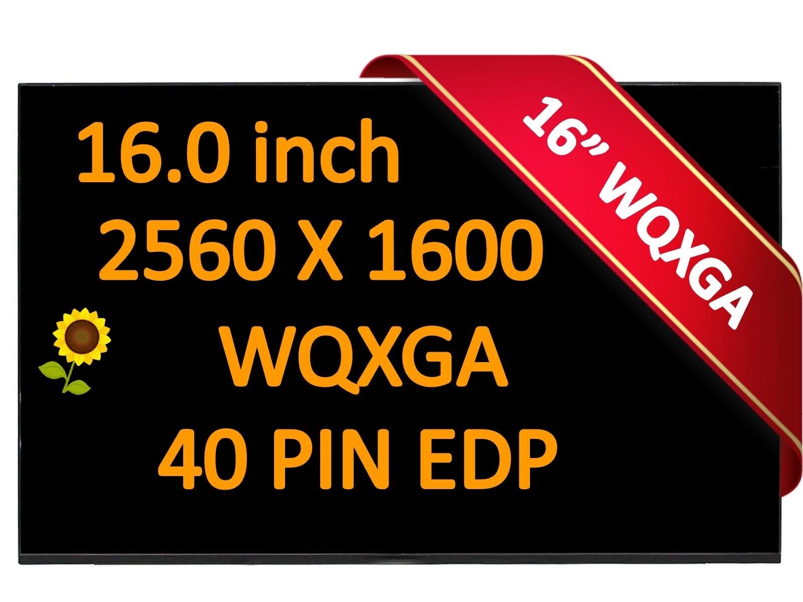 for Asus ROG Zephyrus M16 GU603 GU603ZW LCD Screen Replacement 165Hz 40Pin WQXGA