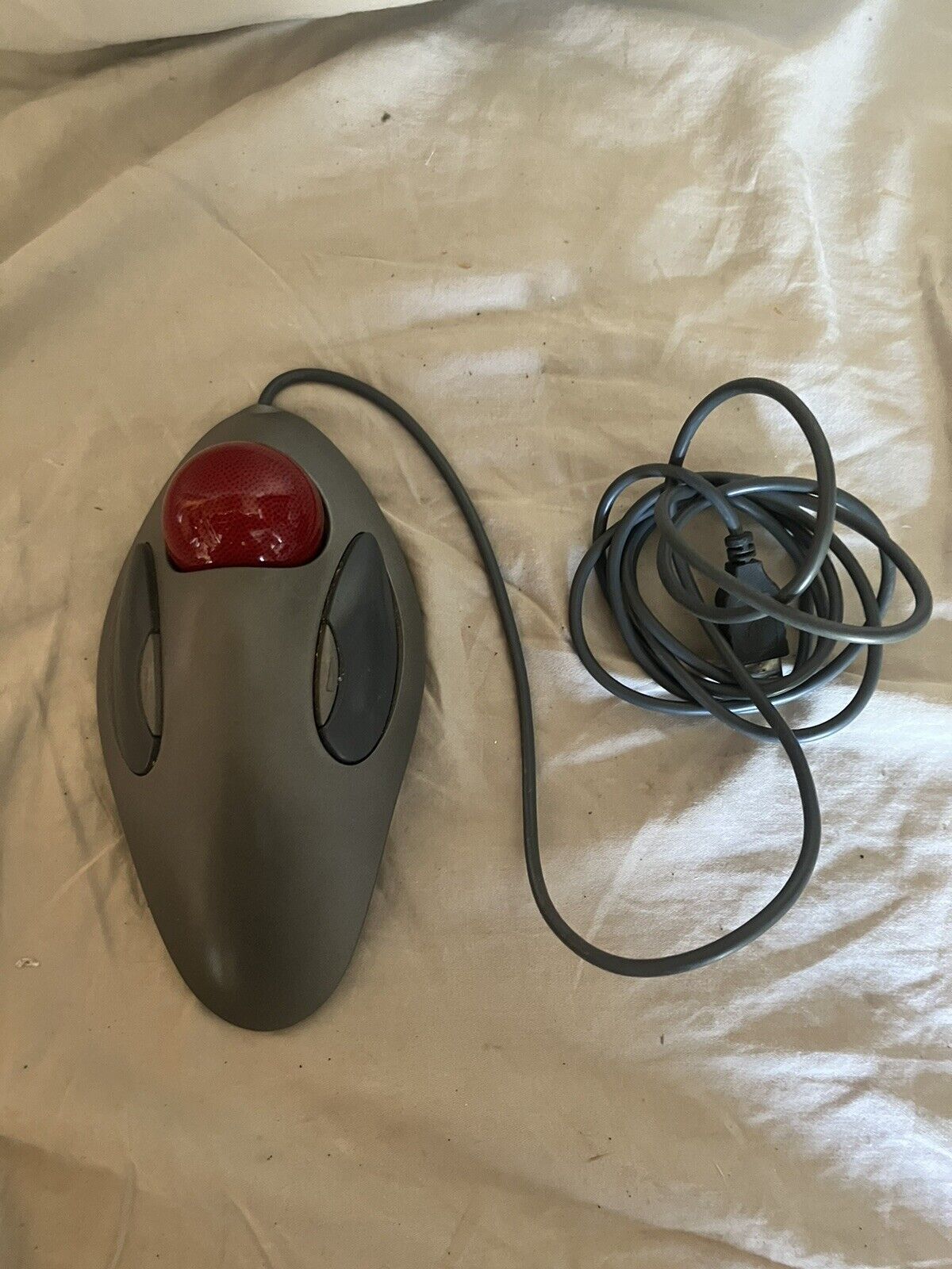 Logitech Trackman Marble USB T-BC21 Mouse (804377-0000) Tested Works Great