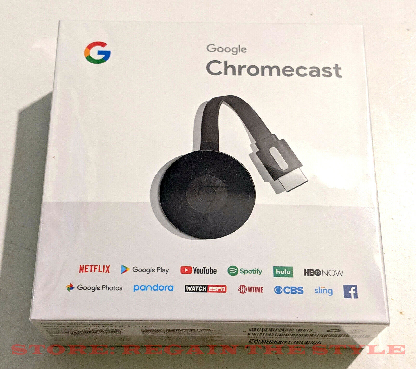 Google Chromecast 2018 HDMI Digital Media Streamer ✔✔ FREE USA SHIPPING ✔✔
