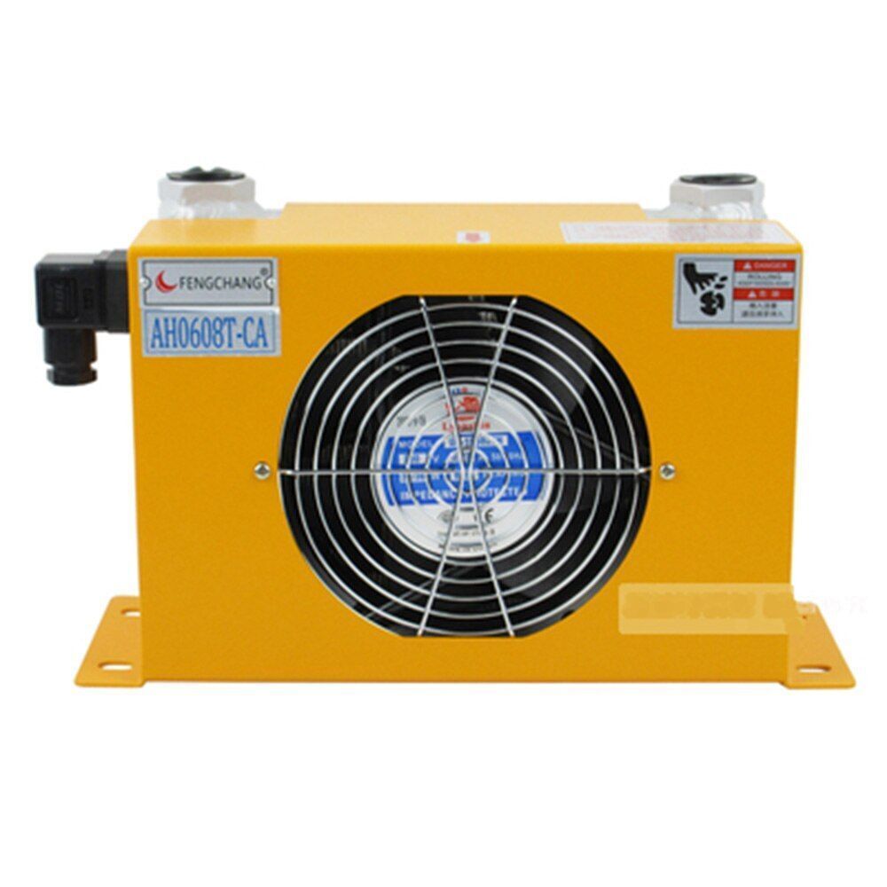 Hydraulic Air Cooler Oil Radiator Kits For AJ0608T-CA DC12V-DC48V AC110-AC380V