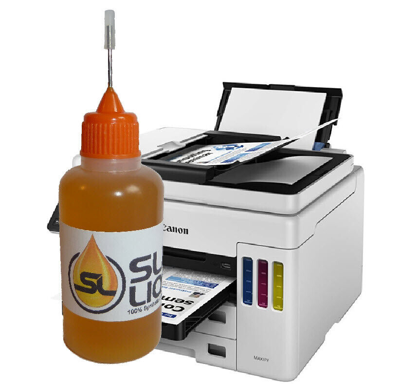 Slick Liquid Lube Bearings 100% Synthetic LUBRICANT for All Printers