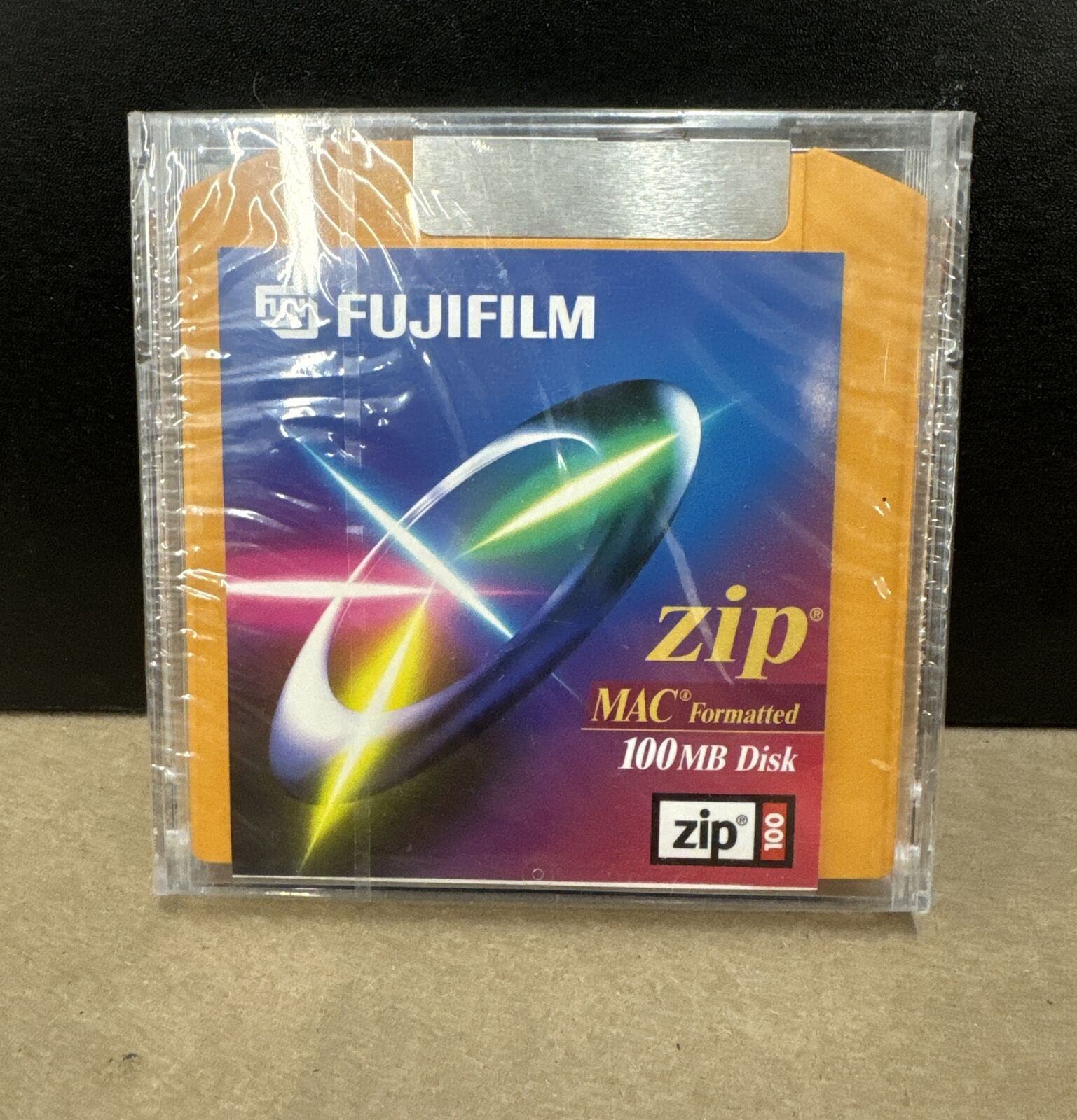 NEW SEALED Fujifilm 100 MB Mac Formatted Zip Disk