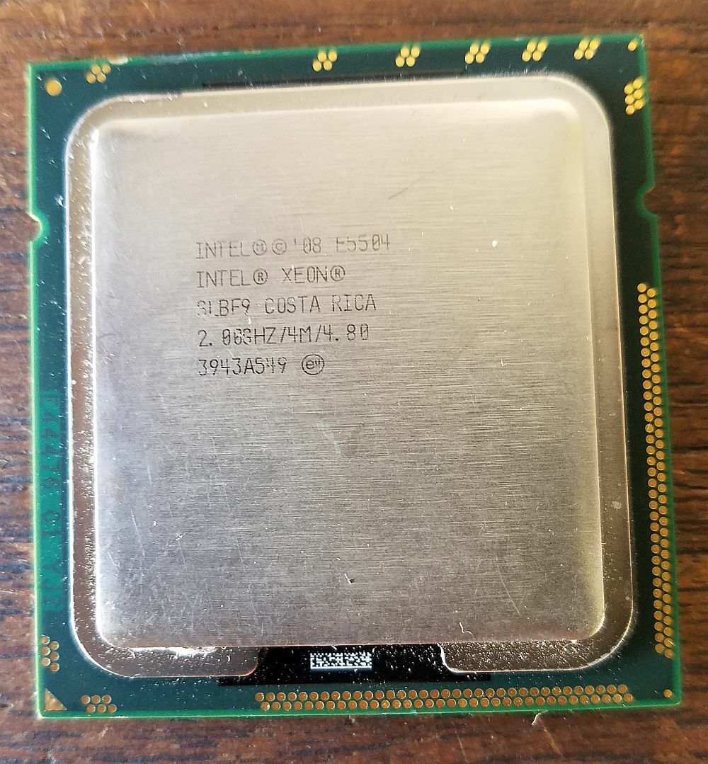 3x Intel Xeon E5504 SLBF9 CPU Processor 2000 MHz 2 GHz LGA 1366 Used Working