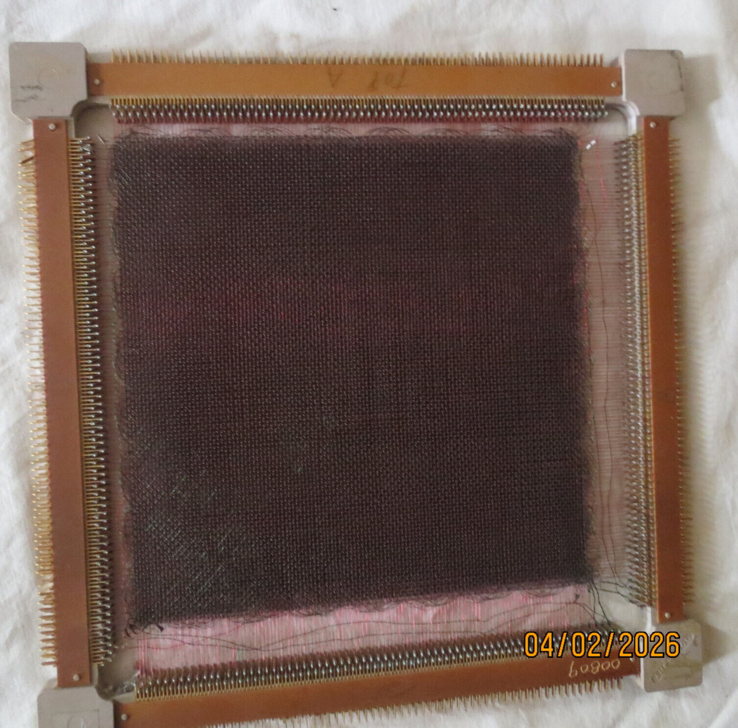 Core Memory Vintage Antique Hand Woven Board (AMPHENOL Frame)