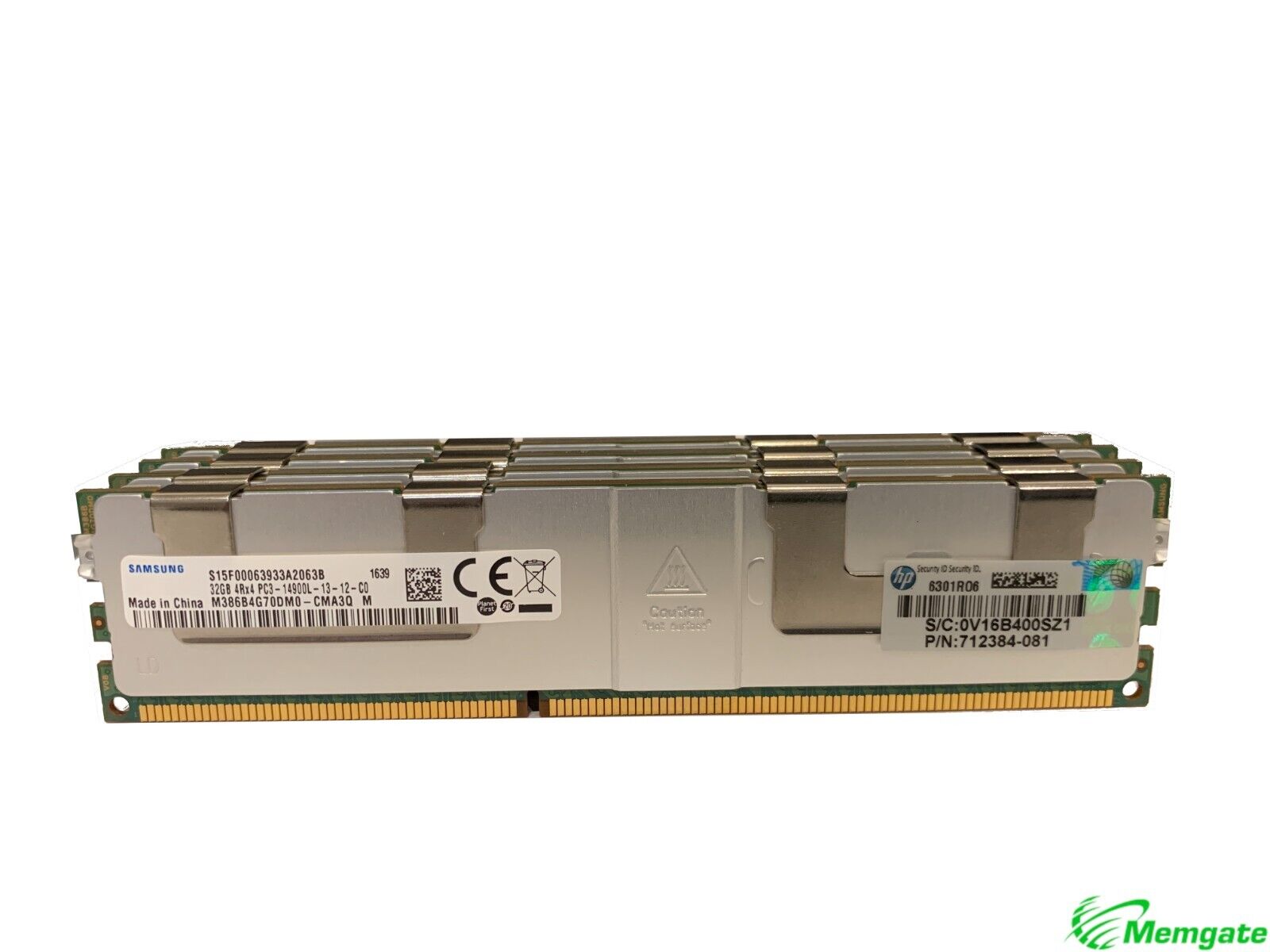 256GB (8x32GB) DDR3 1866 PC3-14900L LRDIMMs Load Reduced RAM Dell R820 R720XD