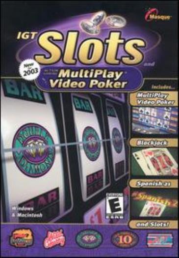 Masque IGT Slots & MultiPlay Video Poker PC MAC CD slot machines casino games