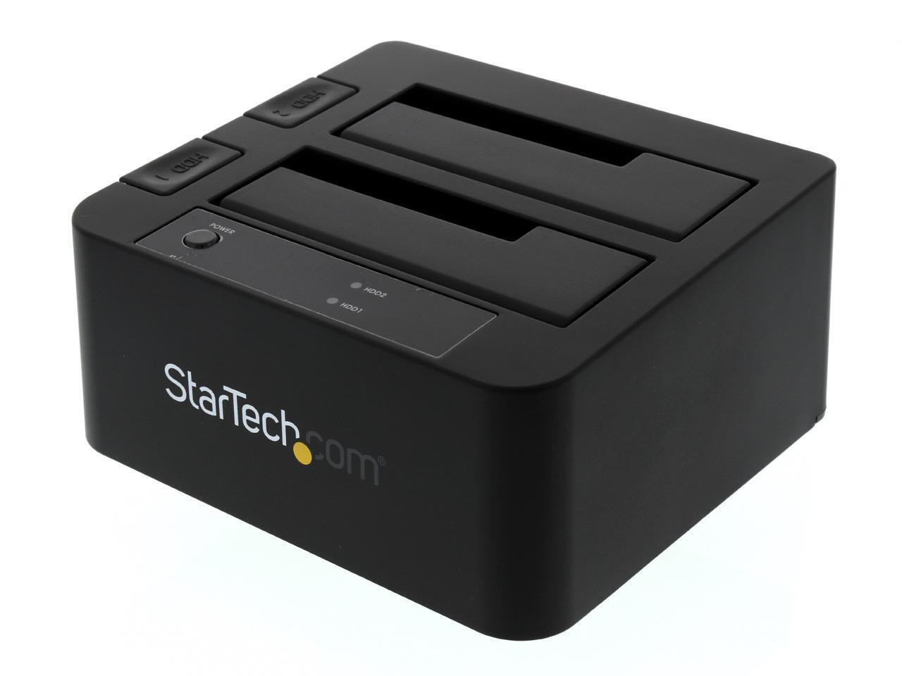 StarTech.com USB 3.0 / eSATA Dual Hard Drive Docking Station with UASP for 2.5/3