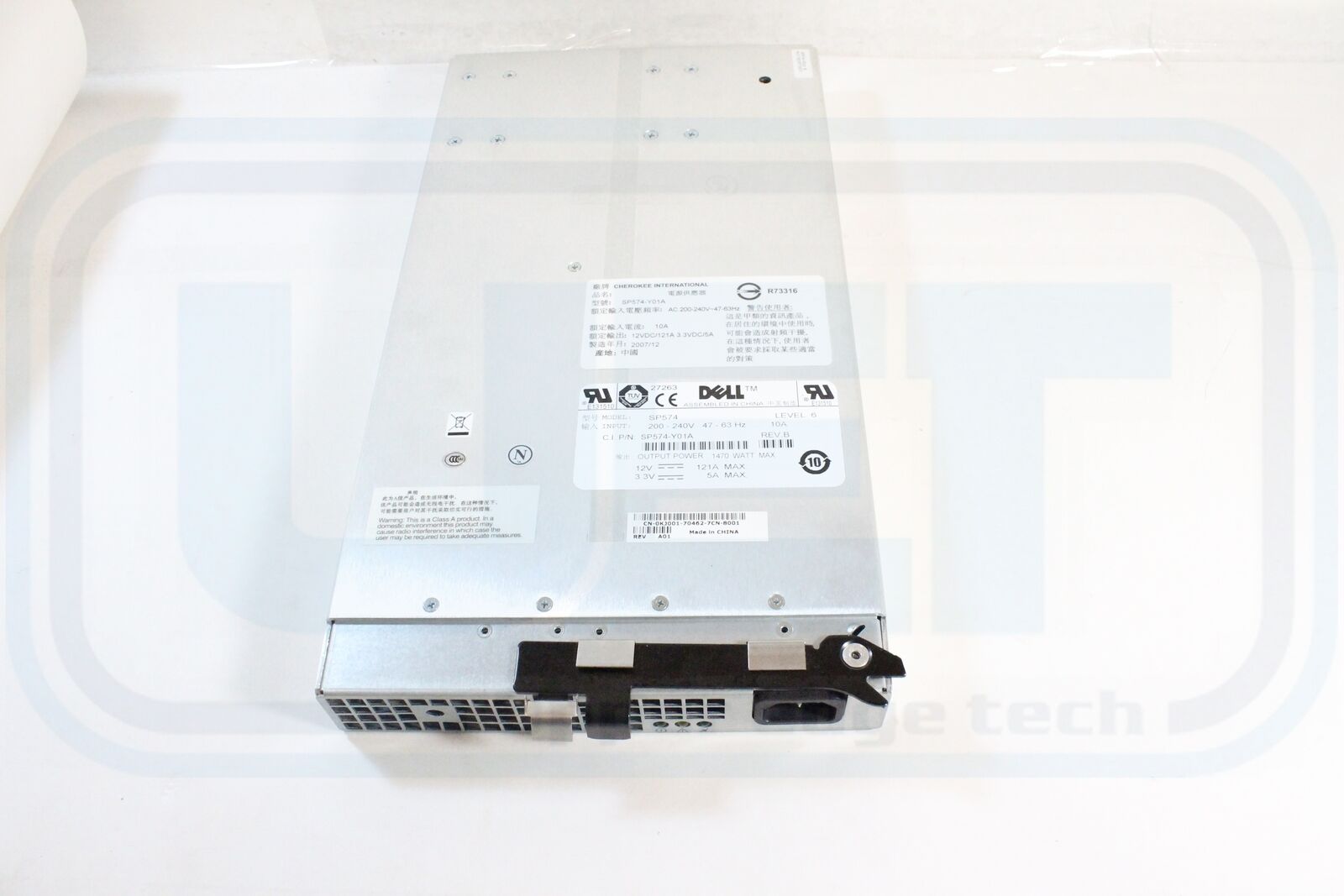 Dell PowerEdge 6850 KJ001 Power Supply PSU 1470W Tested Warranty