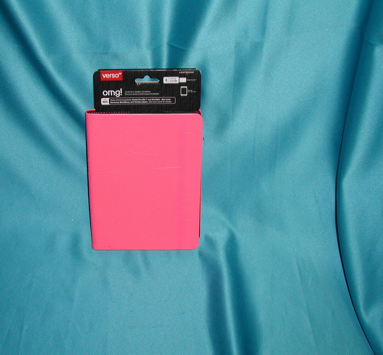 Verso OMG LightWedge PINK ~1220 M8 Tablet Cover “New - Great Find” SALE