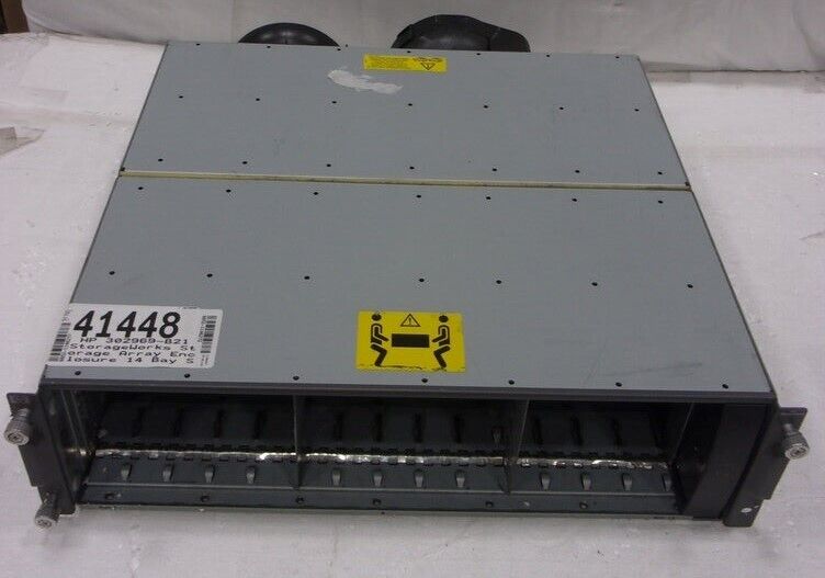 HP 302969-B21 StorageWorks Storage Array Enclosure 14 Bay SEE NOTES