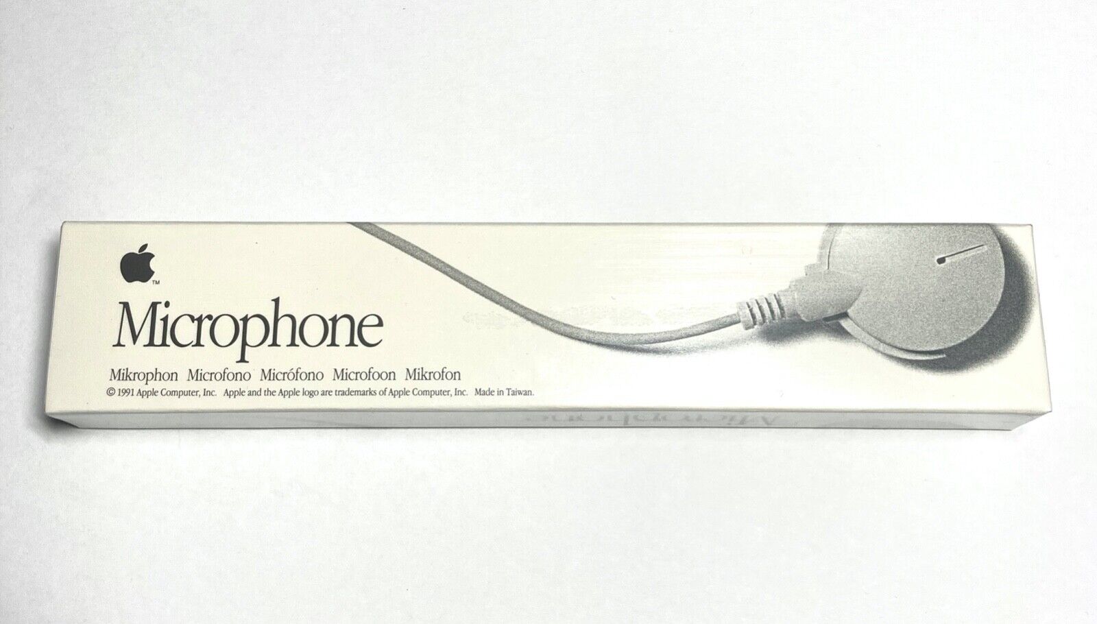 Sealed 1991 Apple Microphone New In Box - Old Stock 699-5103-A