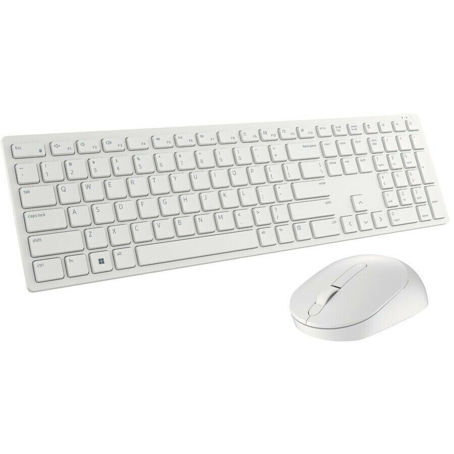 Dell Pro Wireless Keyboard and Mouse - White (KM5221W-WH-US)