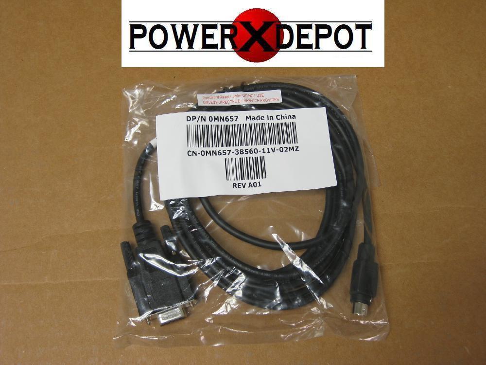 New Dell Password Reset/Service Cable MN657 MD1200 MD1000 MD3000 MD3200 MD3600