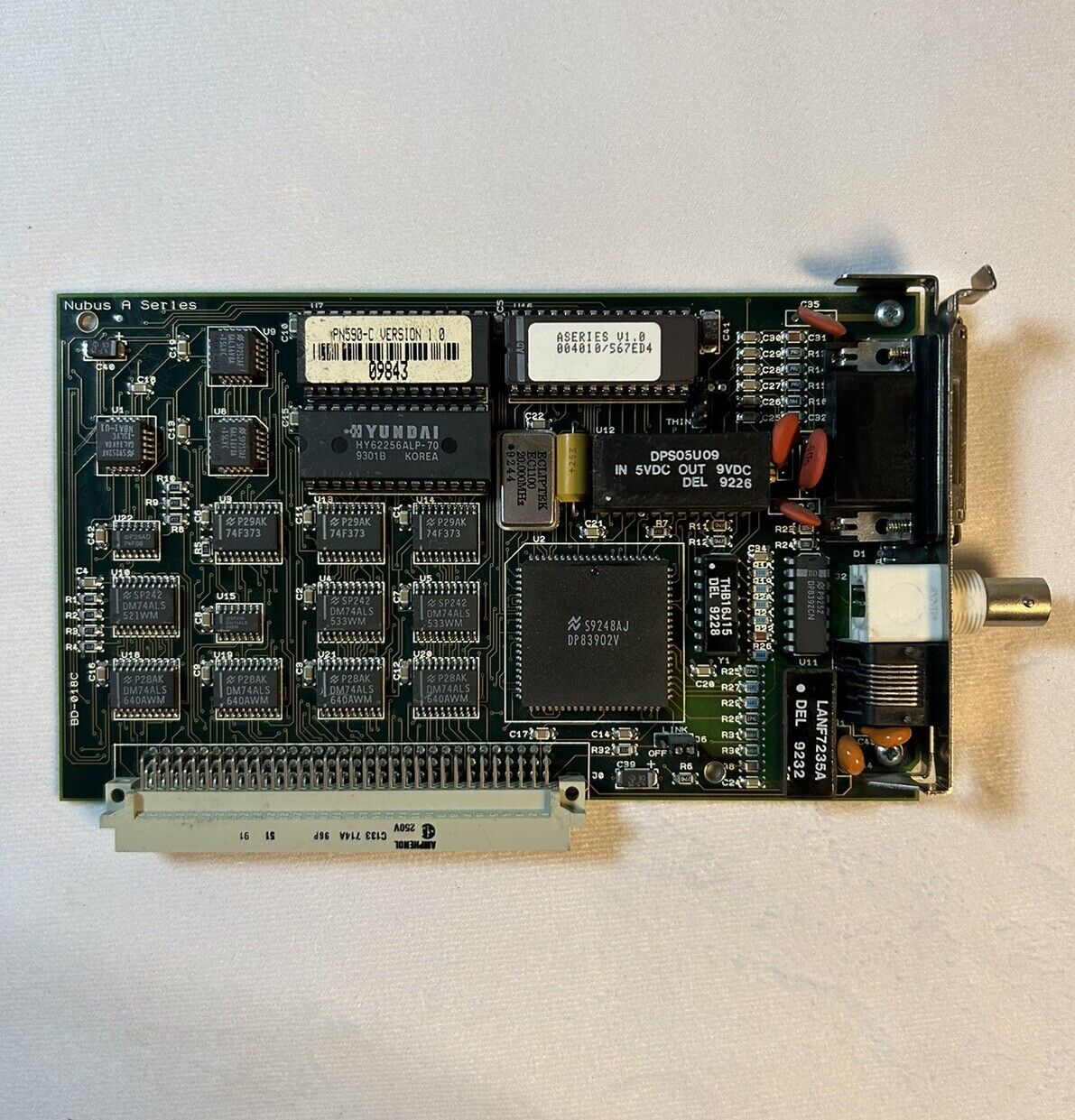 NUBUS A SERIES V1. 0 004010 / 567ED4 Vintage Circuit Board