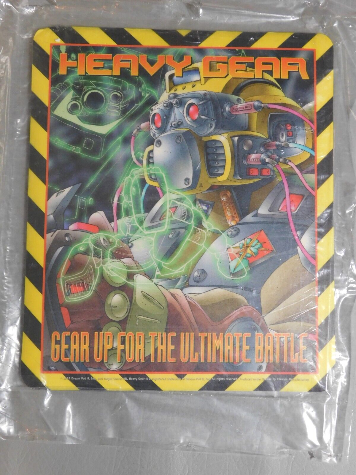 Vtg 1997 Heavy Gear Computer Mouse Pad - 8\