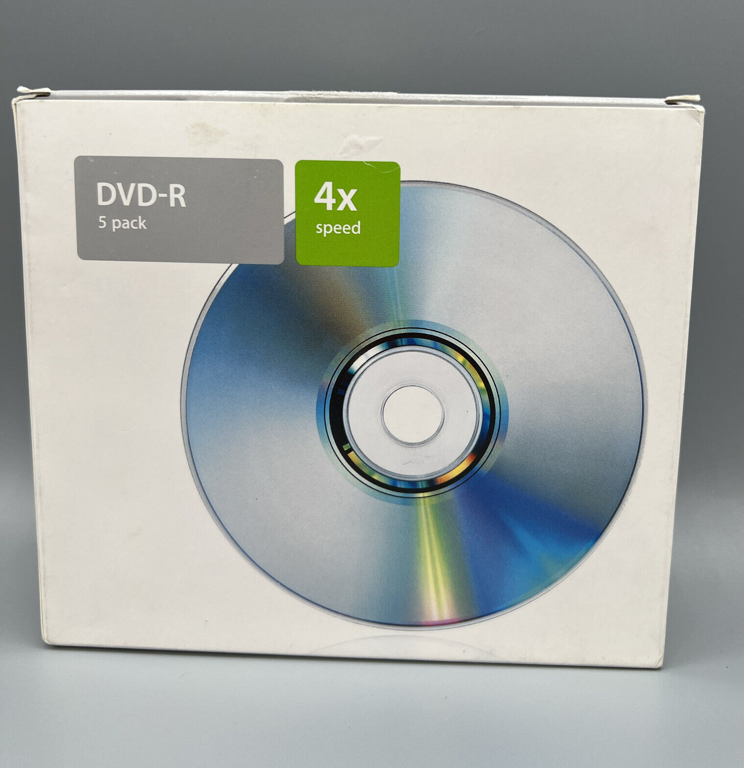 Apple DVD-R 4X Blank Media  DVD-R  M8985G/A  5 Pack- Open Box