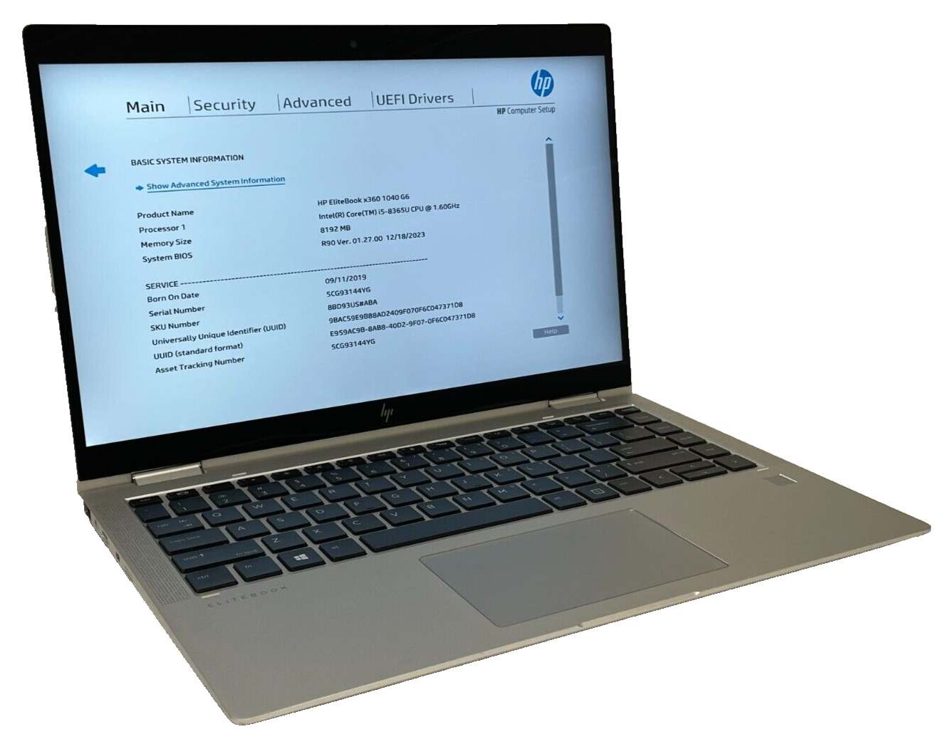 HP EliteBook x360 1040 G6 14\