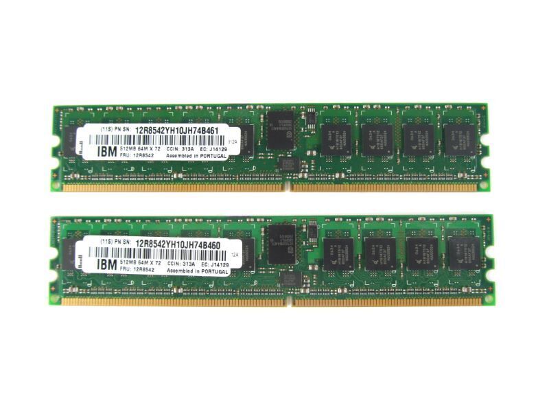 IBM 4400-9406 1GB 2x512MB Memory Kit DDR2 SDRAM 276-Pin Main Storage iSeries z7