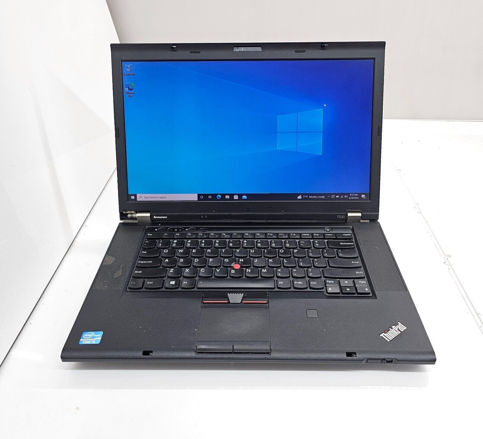 LENOVO ThinkPad T530 i5-3230M @2.60GHz 8GB Ram 500GB HDD No OS