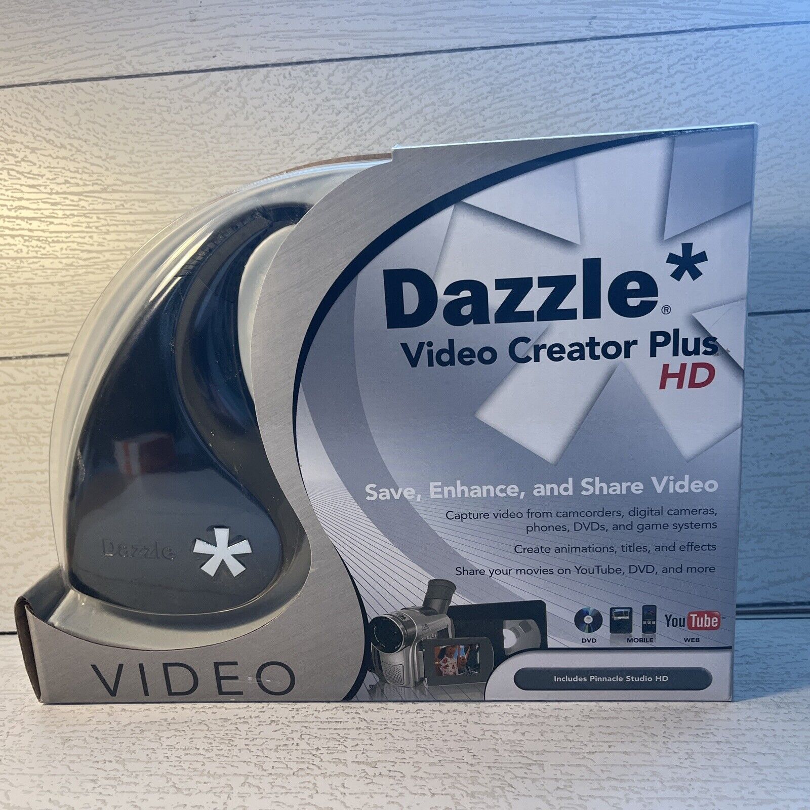 Dazzle Video Creator Plus DVD Converter DVC-107 New Sealed