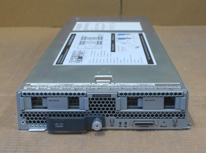 Cisco UCS B200 M4 2x E5-2600v3/v4 CPU 24-DIMM CTO Blade Server - UCSB-B200-M4