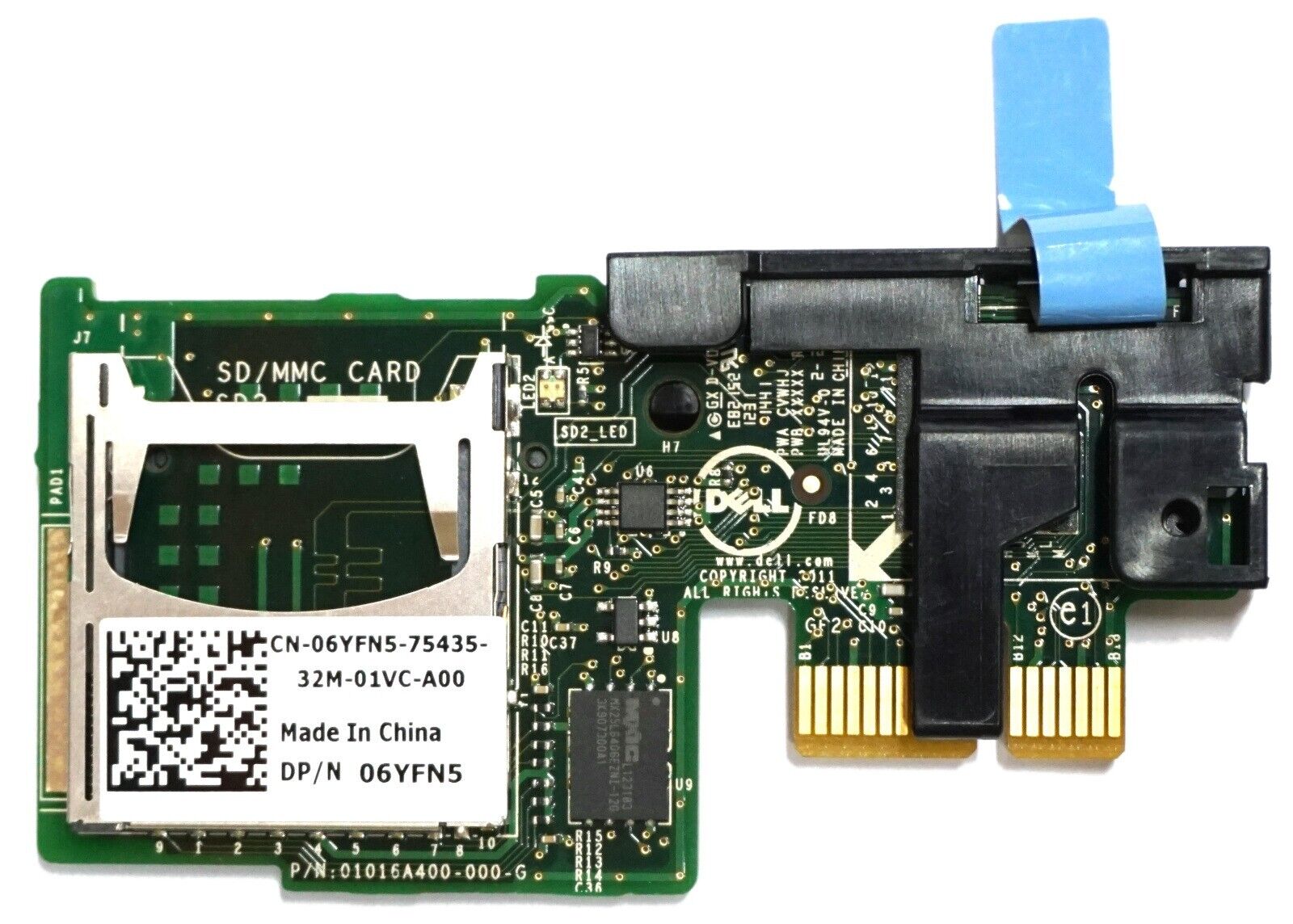 Dell 6YFN5 Dual SD Card Module Reader R620 R720 R520 R420
