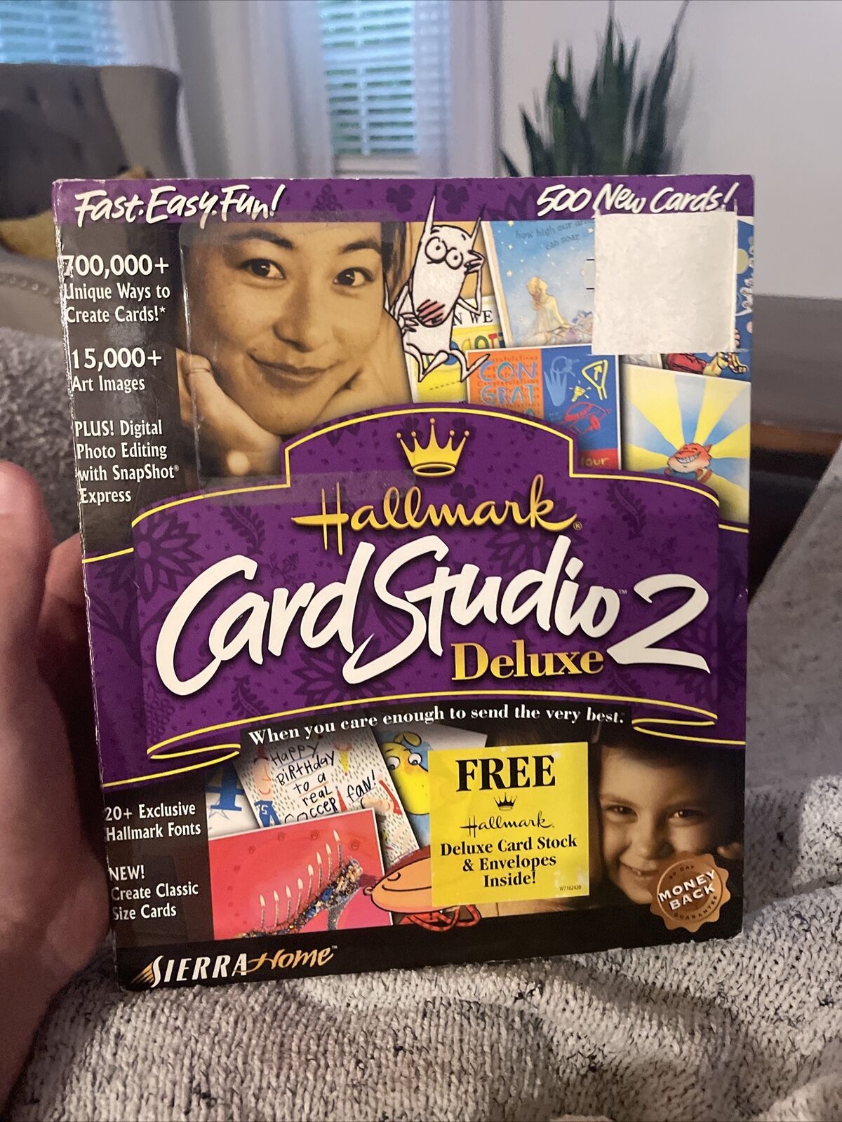 NEW Vintage - Hallmark Card Studio Deluxe 2 by Sierra Home Sealed Box