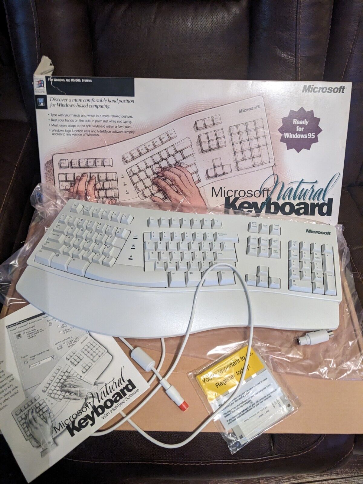 Vintage 1995 Microsoft Made In USA
