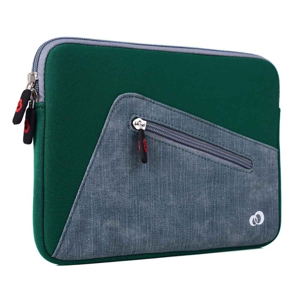 Neoprene Zipper Carrying Case with Accessory Pocket for 9 Inch Tablets