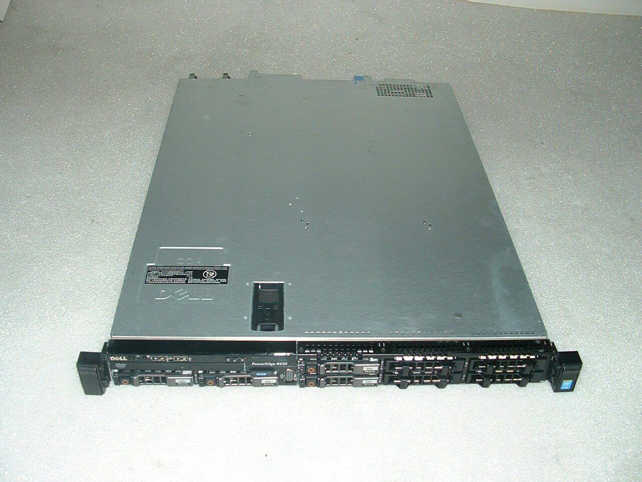 Dell PowerEdge R430 1U Server 2x E5-2690 v3 2.6ghz 24Cores 64gb 4Trays H730 2PSU