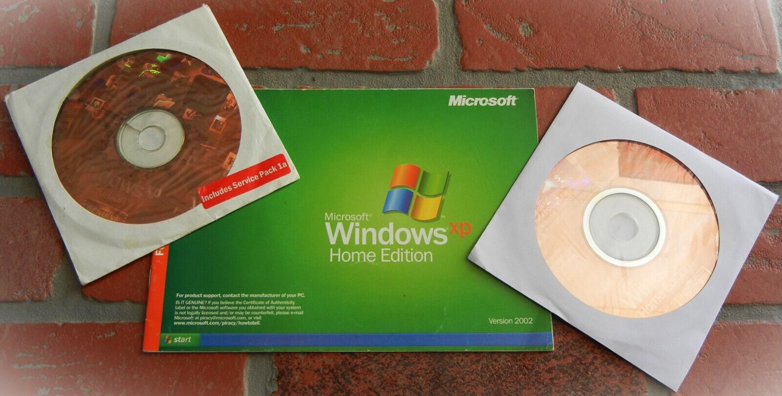 MICROSOFT XP HOME 2002 Vintage PC Software FOR GEEKS All Business Package