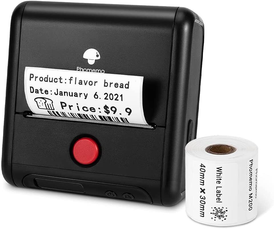 Phomemo M200 Bluetooth Label Maker Machine Portable Wireless Thermal Printer Lot