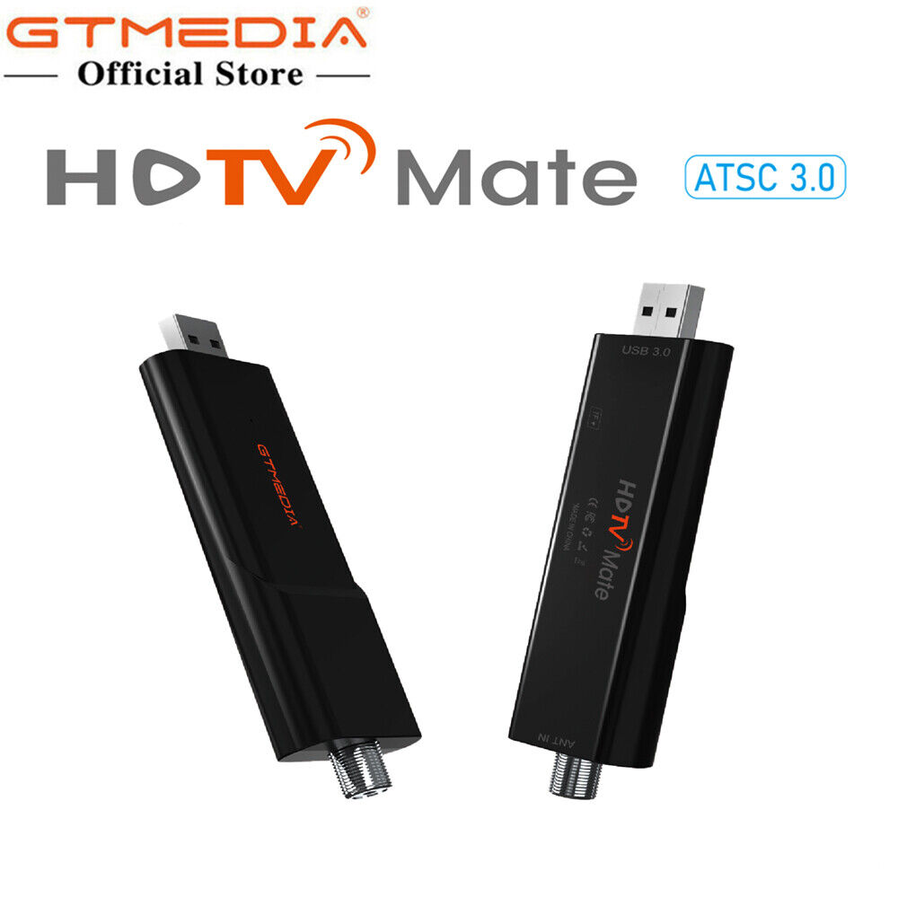 GTMEDIA HDTV Mate USB 3.0 ATSC-3.0/1.0 Digital HD TV Tuner for Android Phone Car