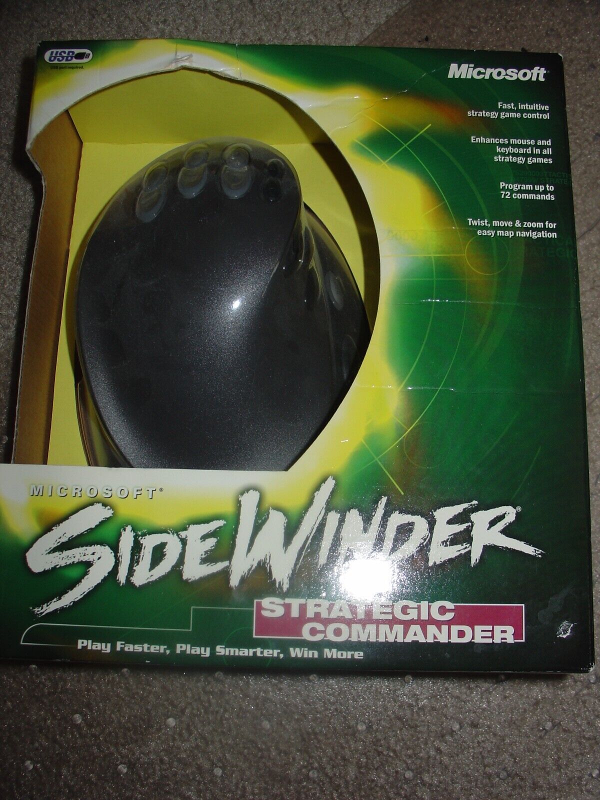 NIB SEALED Microsoft Sidewinder Strategic Commander PC USB NICE L@@K WOW GIFT