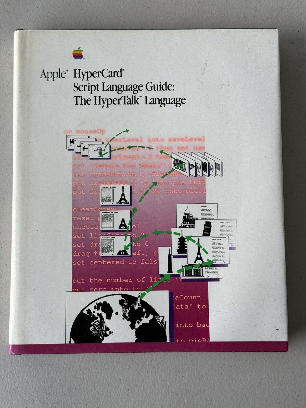 Vintage Apple HyperCard Script Language Guide HyperTalk Language Macintosh