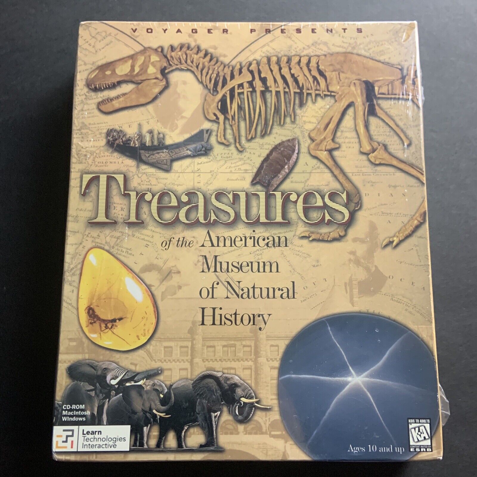 NEW Treasures of the American Museum Of Natural History PC - SUPER RARE Big Box