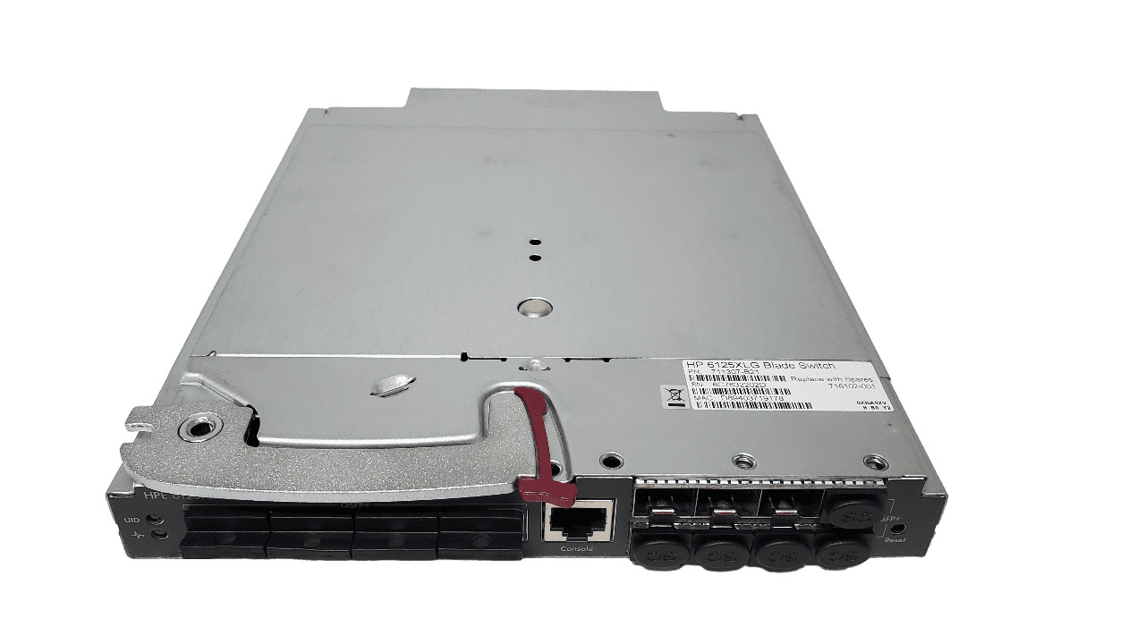 HP C7000 6125XLG Blade Switch 711307-B21 / 716102-001 No SFPs