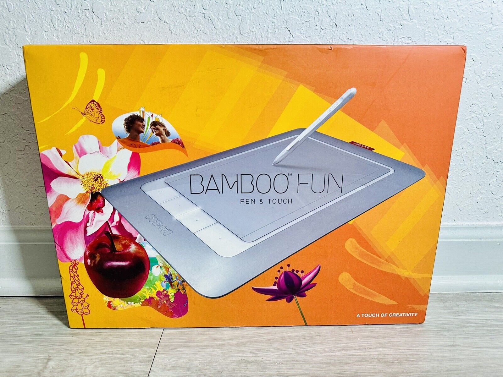 Wacom Bamboo Fun Pen and Touch USB Drawing Graphics Tablet CTH-661 Open Box