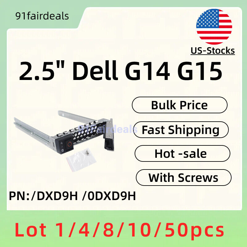 Lot Dell DXD9H GEN14/GEN15 2.5
