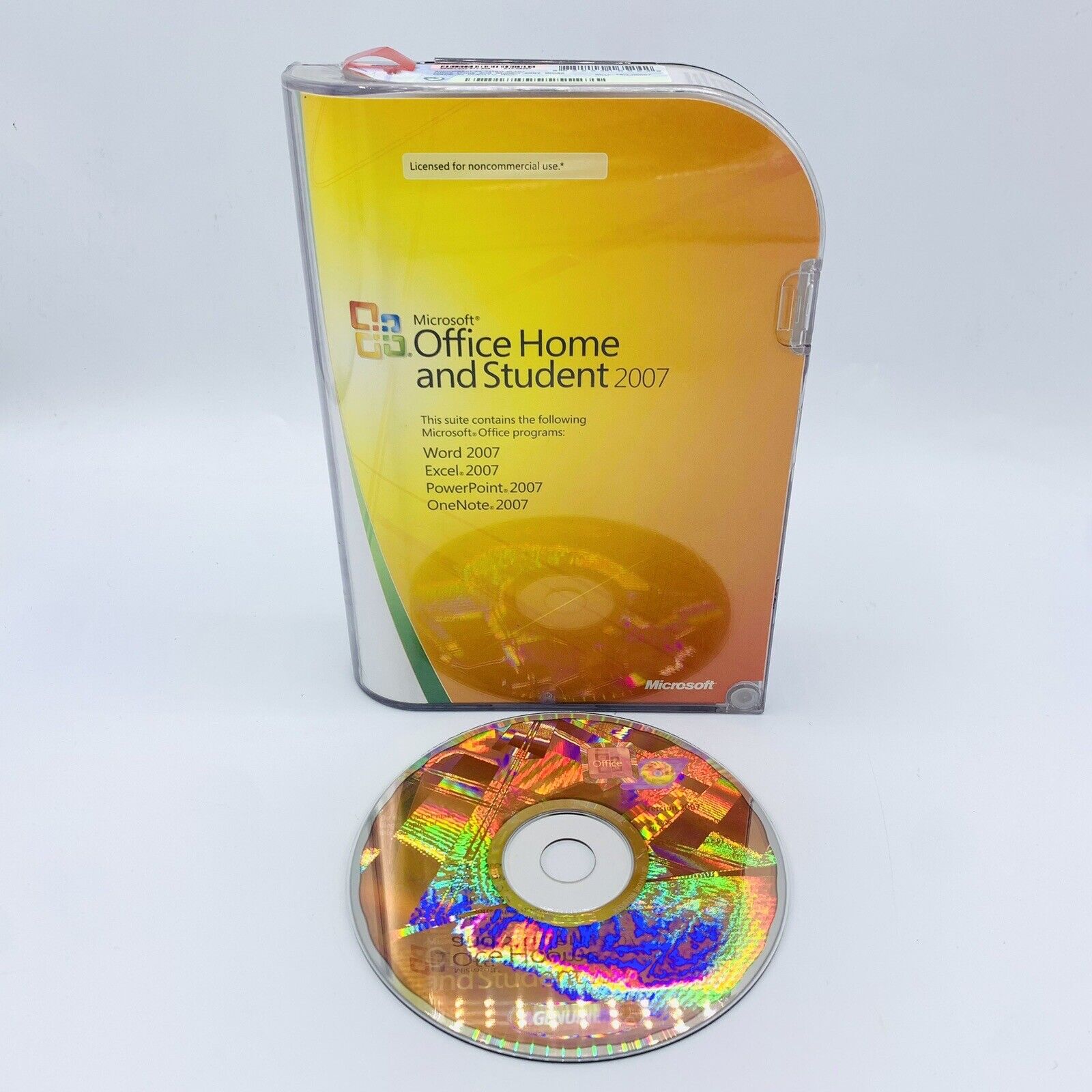 Microsoft Office Home And Student 2007 Genuine Retail CD w/ Product Key