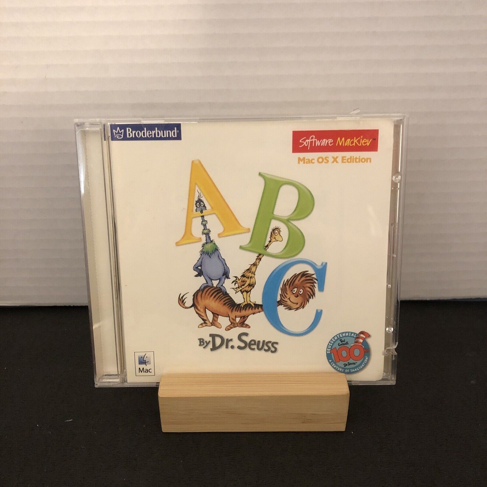 Dr. Seuss\'s ABC Mac OSX CD-ROM 2004 RARE VG