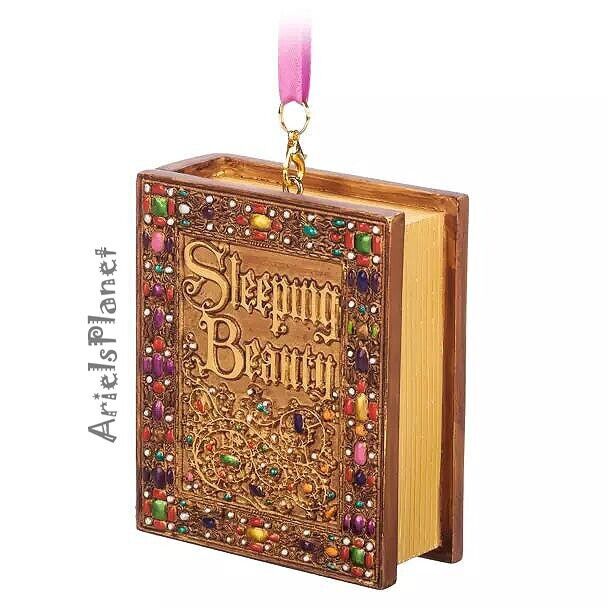 Disney Parks Sleeping Beauty Storybook Musical Living Magic Sketchbook Ornament