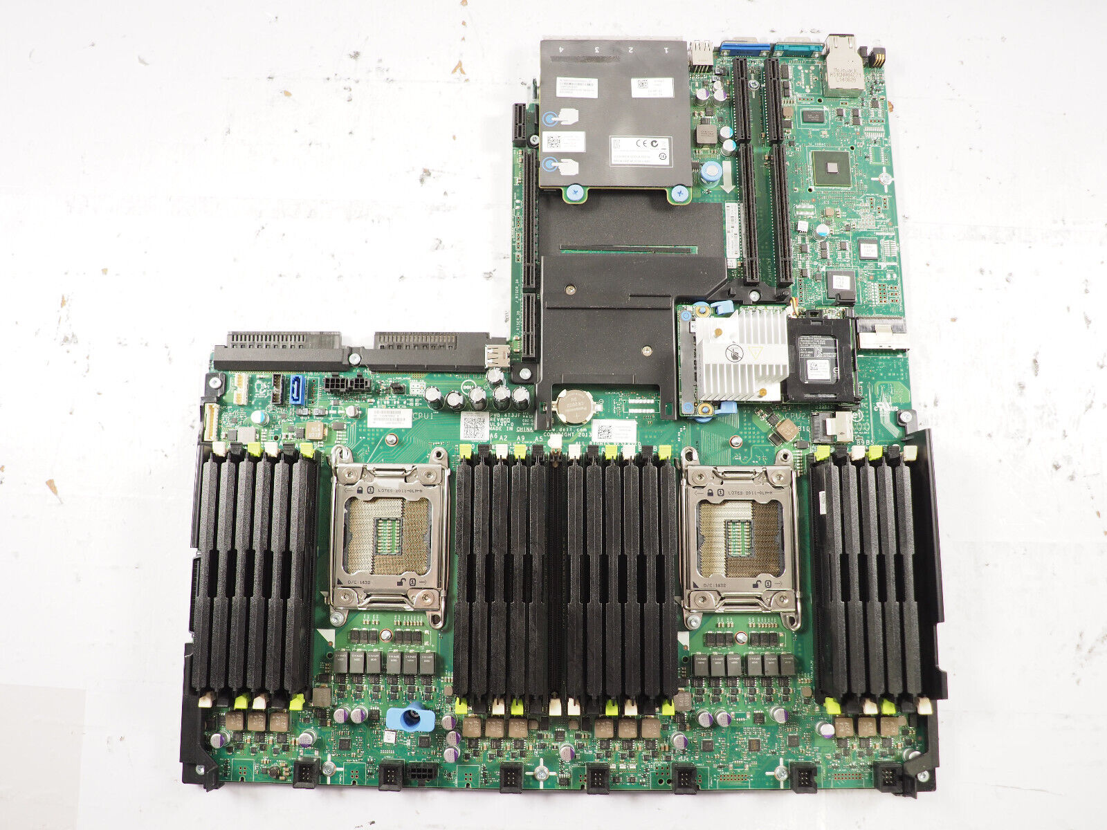 Dell PowerEdge R620 VV3F2 Dual Socket Motherboard w/ FM487 Card