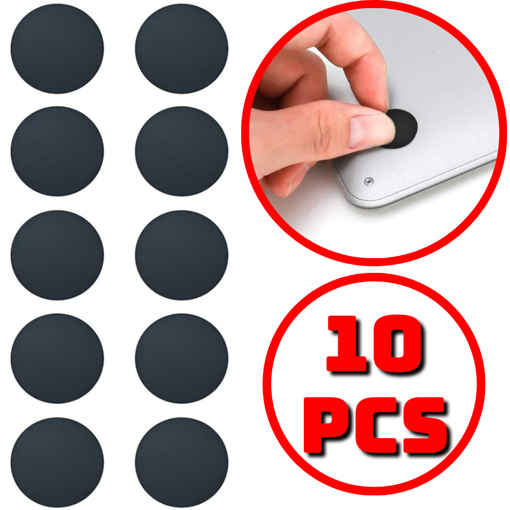 10 Pcs Laptop Rubber Feet Non-Slip Replacement Bottom Surface Case Self-Adhesive