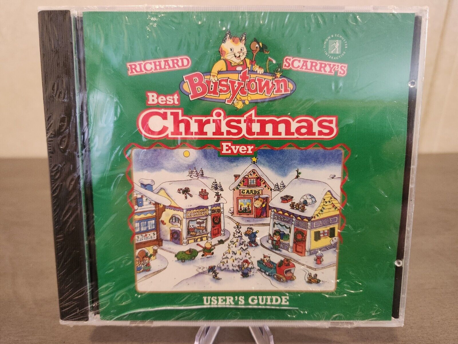 Richard Scarry\'s Busytown Best Christmas Ever User Guide CD-Rom 1998 *See Desc*