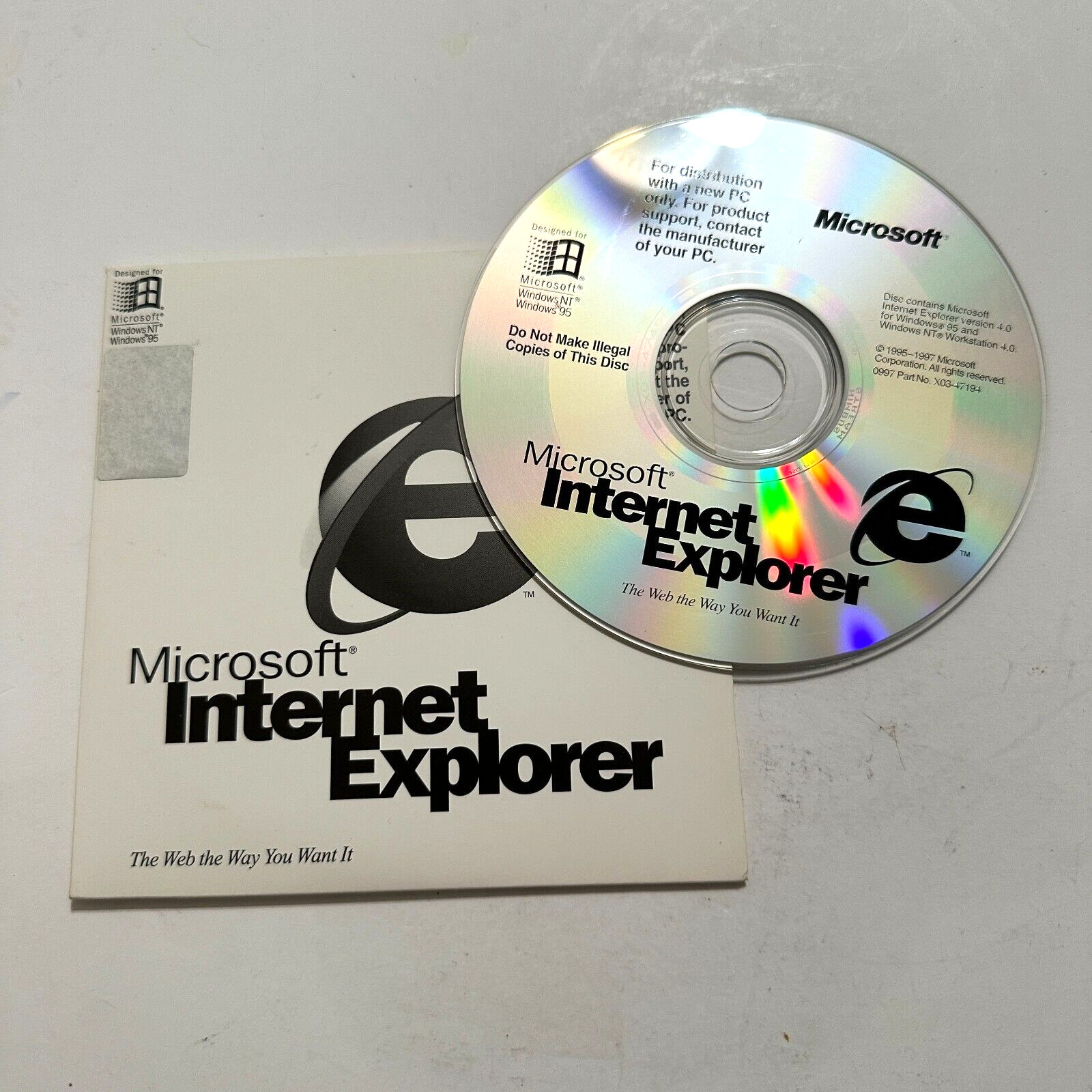 Internet Explorer 4.0 for Windows 95